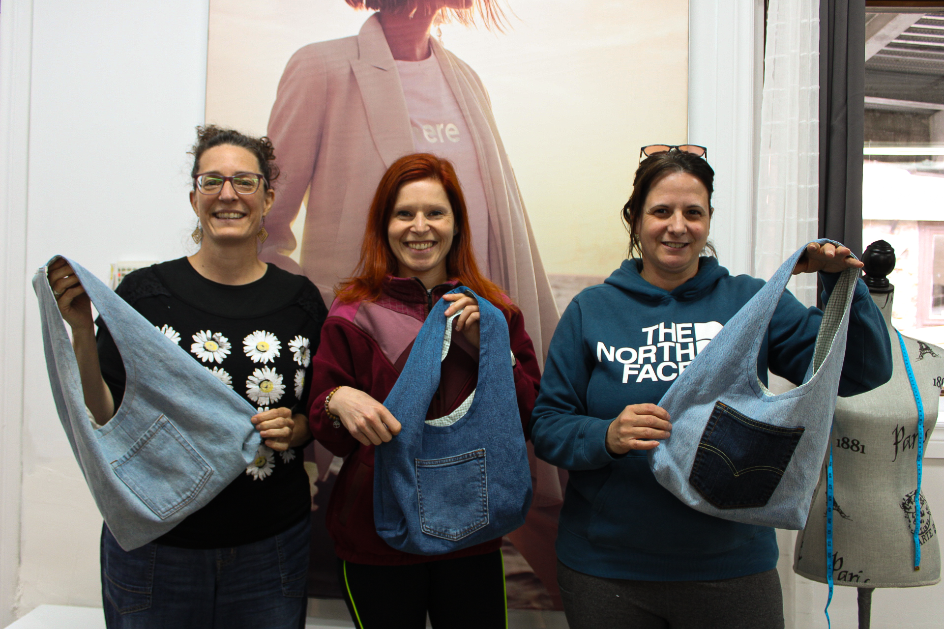 Le hobo bag - Atelier Upcycling - Niveau 2 - Mardi soir 11 août 18h à 21h